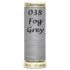 Haberdashery - Gütermann Sew-all thread 100m - Black/White/Grey/Cream/Yellow/Orange