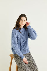 Hayfield Bonus Aran Pattern 10321 - Sweater