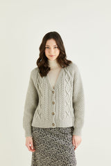 Hayfield Bonus Aran Pattern 10322 - Cardigan