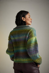 Sirdar Jewelspun Aran Pattern 10718 - Midnight Garden Sweater