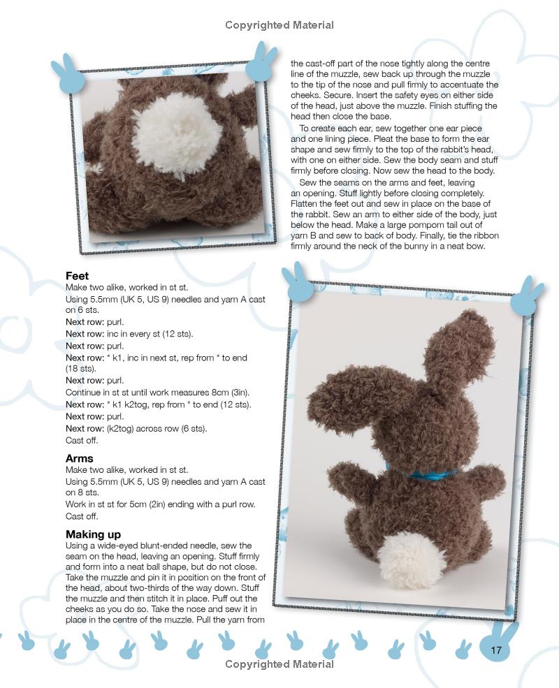 Knitted Rabbits by Val Pierce: 9781782217282