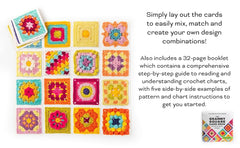 Book - The Granny Square Card Deck + Booklet 50 Mix & Match Designs