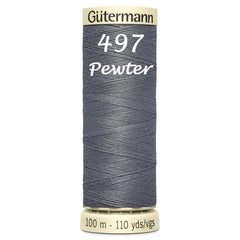 Haberdashery - Gütermann Sew-all thread 100m - Black/White/Grey/Cream/Yellow/Orange