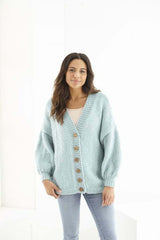 King Cole Timeless Chunky Pattern 6182 - Sweater & Cardigan