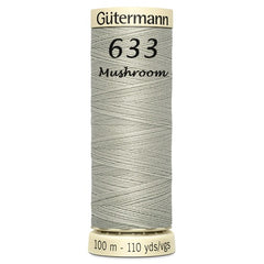 Haberdashery - Gütermann Sew-all thread 100m - Black/White/Grey/Cream/Yellow/Orange