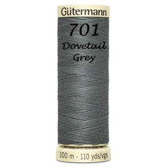 Haberdashery - Gütermann Sew-all thread 100m - Black/White/Grey/Cream/Yellow/Orange