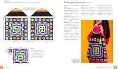 Granny Square Fashion Book  by Cassie Ward