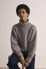 MODE at Rowan Chunky Wool Pattern MIP22 - Watton Sweater by Quail Studio