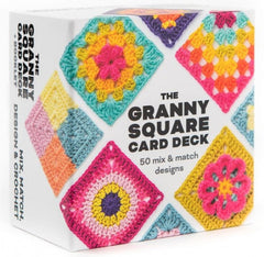 Book - The Granny Square Card Deck + Booklet 50 Mix & Match Designs