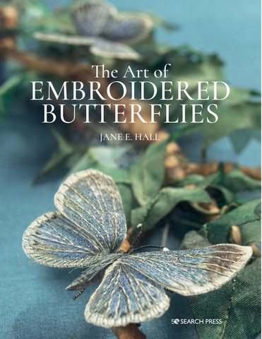 Book - The Art of Embroidered Butterflies by Jane E. Hall