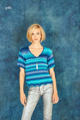 Stylecraft Cabaret DK - Pattern 9182  - Short & Long Sleeve Sweater - NOW €1.00