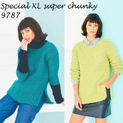 Stylecraft Special XL Super Chunky Pattern 9787 - Sweaters