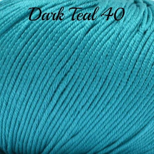 Essentials Cotton Dk Wool Dark Turquoise x50g - Perles & Co