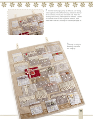 Sew Advent Calendars Count down to Christmas Book by Debbie Shore